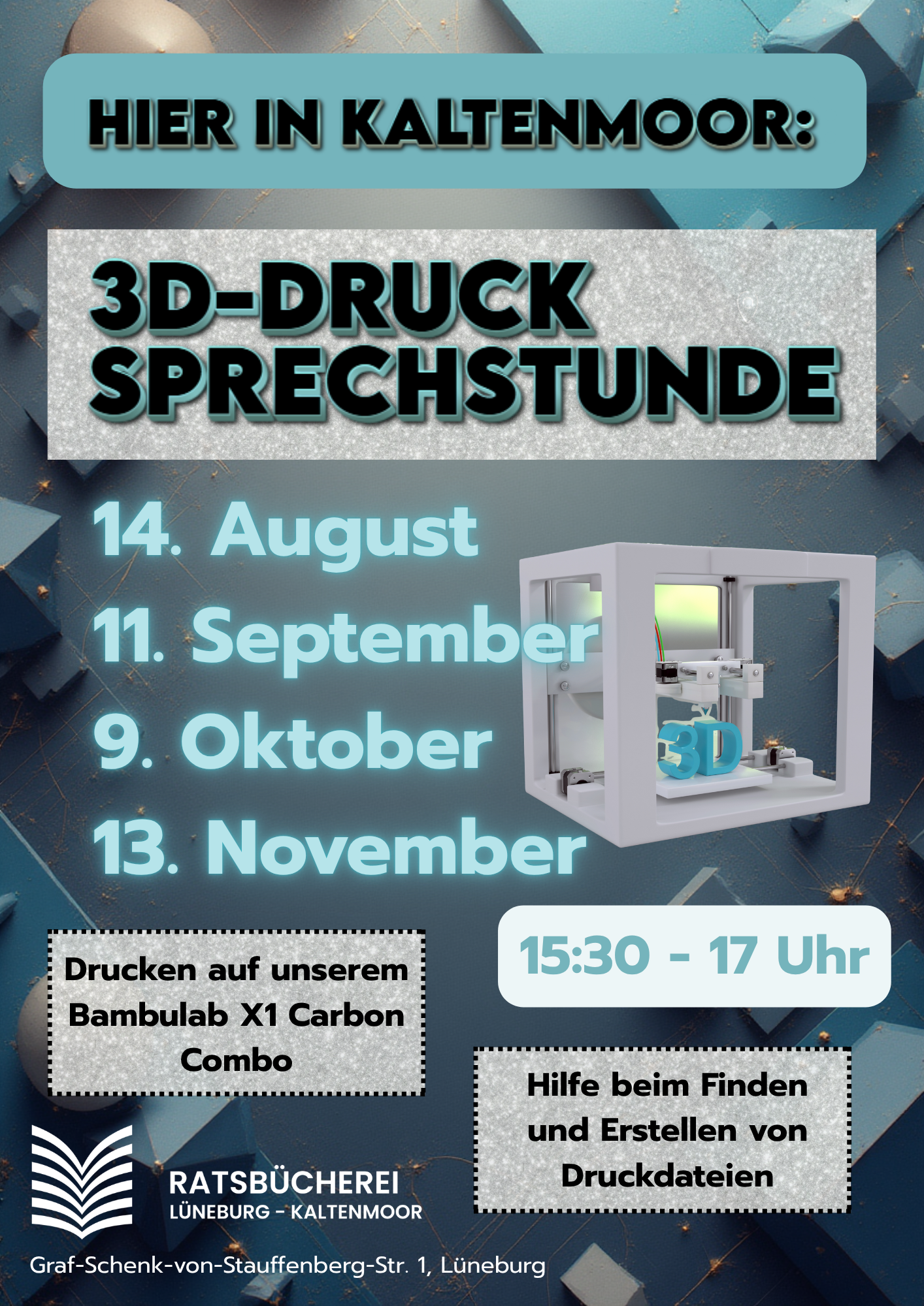 {#3DSprechstunde_Plakat_Aug-Nov}