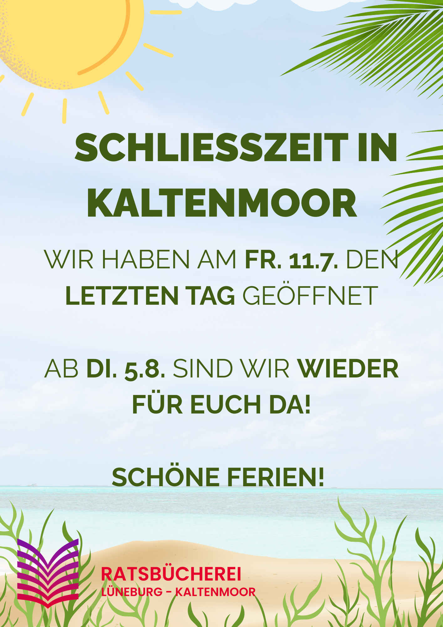 {#Schließzeit in Kaltenmoor}